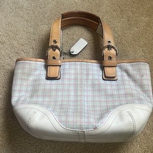 Vintage Coach mini Soho Satchel